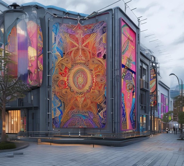 乡镇广告喷绘规划设计，创新与实践的结合